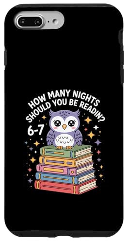 ��������Ǐ��uHow Many Nights Cute Owl (�t�N���E) �X�}�z�P�[�X iPhone 7 Plus/8 Plus �p