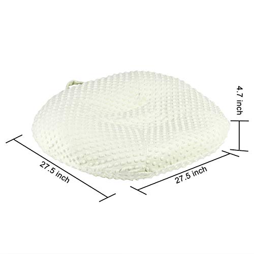 Capa removível para recém-nascido, supermacia, premium de bolinhas de pelúcia, resistente à água, pa