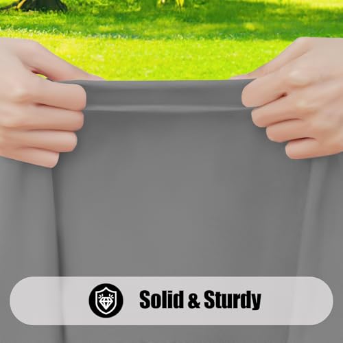 Smiry 6 Pack Elastic Fitted Polyester Tablecloths for 6 Foot Tables by Smiry - Used condition - Image 3