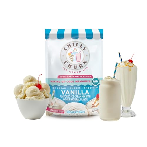 Chilly Churn Vanilla Flavored Ice Cream, Shakes...