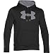 Under Armour Men's Storm Armour Fleece Big Logo Hoodie, Black/Steel, XX-Large