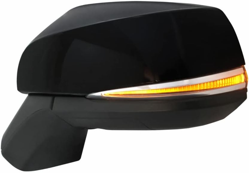 For Toyota RAV4 Door Mirror 2019 2020 2021 2022 Driver Side | Power | Heated | w/Blind Spot Detection | w/Signal Light | Paint To Match | Replacement For TO1320384 | 87940-0R271-G0