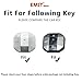 Zinc Alloy Car Key Case Compatible for Jetour T1 Freedom Traveller 2025+ Remote Protection Cover Bag Shell Keychain Holder Fob Accessories(Style A)