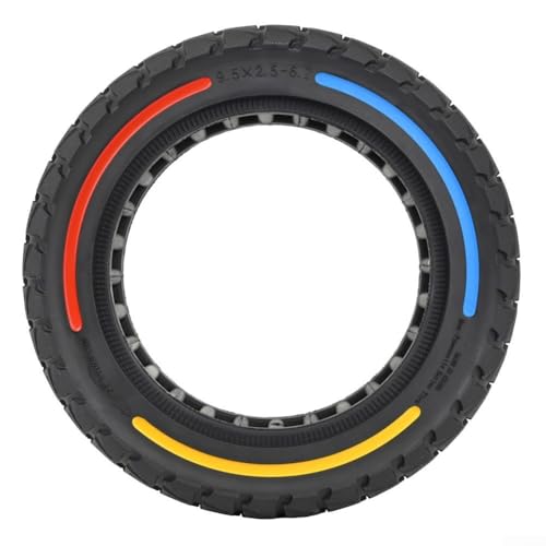 9.5x2.50-6.1 Solid tire for NIU KQI3 Electric Scooter, Rubber Tire Shock Absorber KickScooter Replacement Part(Color)