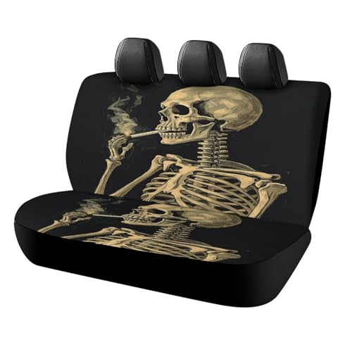 Funda de asiento trasero de coche a prueba de arañazos, protector universal de poliéster