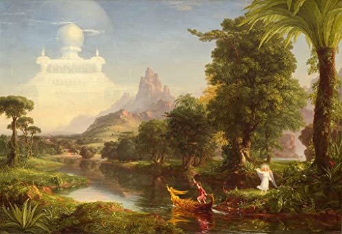 Impression d'art tableau la vie de la jeunesse grand format