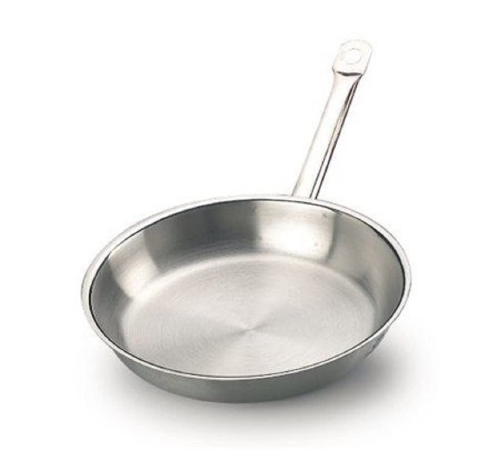 Pentole Agnelli Linea Acciaio Padella con Manico, 32 cm