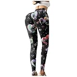 QHDDP Fahrrad Hosen Frauen Boho Kleidung Damen Reitleggings Damen Jeans Damen Stretch Regenhose Damen Trainingshose Damen Sportleggins Damen Sissy Kleidung Kickboxen Hose Weite Hose（b-Rot,S）