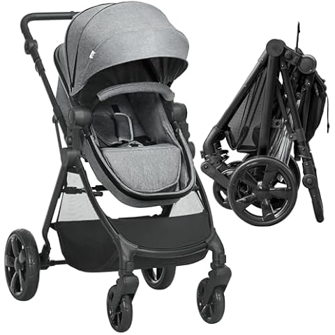 HOMCOM 2 in 1 Lightweight Travel Stroller Cover