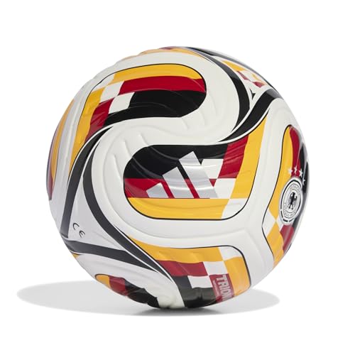 adidas Unisex-Adult Wc26 Mini Home German Football Federation White/Team Power Red/Collegiate Gold 1