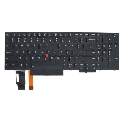 LeFix �L�[�{�[�h�����A�č��p��o�b�N���C�g�L�[�{�[�h Lenovo Thinkpad T15 Gen 1 Gen 2(T15g�����T15p�ɂ͓K�����܂���)�AP15s Gen1 Gen2(P15 P15v�ɂ͔�Ή�)