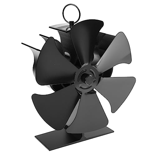 TOPPERFUN Ventilador de Térmico de Ecológico y Silencioso Distribuir sin Electricidad Baterías Estufas de Madera y Pellet