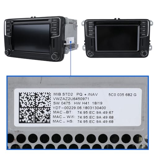 Écran LCD MIB STD2 NAV TDO-WVGA0633F00045 Tactile Multi-Touch - 2