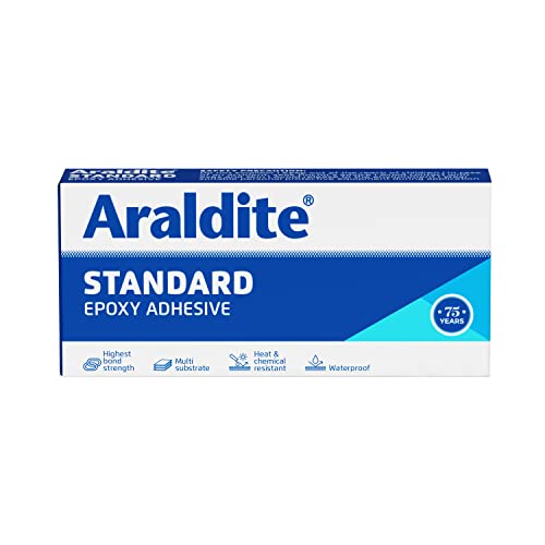 Araldite Standard 9g (R5g, H4g), High bond strength epoxy adhesive for use on diverse substrates for permanent fixing & repair, Easy to use, heat & chemical resistant, highly durable, DIY adhesive (B0BXY6DPHY) Amazon Price History, Amazon Price Tracker