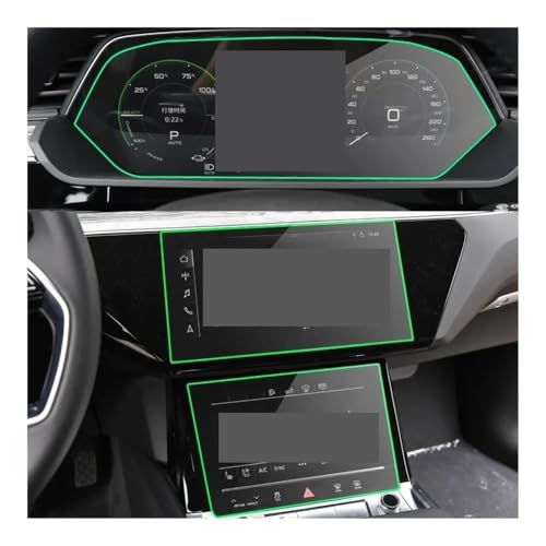 Film protection écran navigation Audi E-tron finition haut de gamme