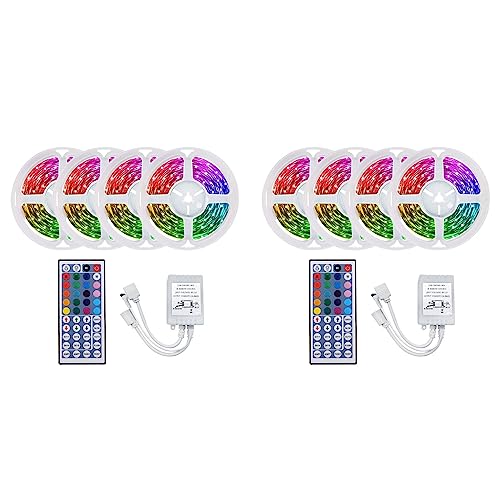 2set 20M RGB Tira LED Flexible con Control Remoto miniatura 1