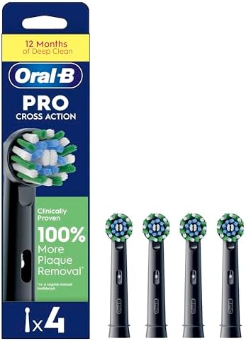 Oral-B Pro Cross Action Electric Toothbrush Head, Electric Toothb...
