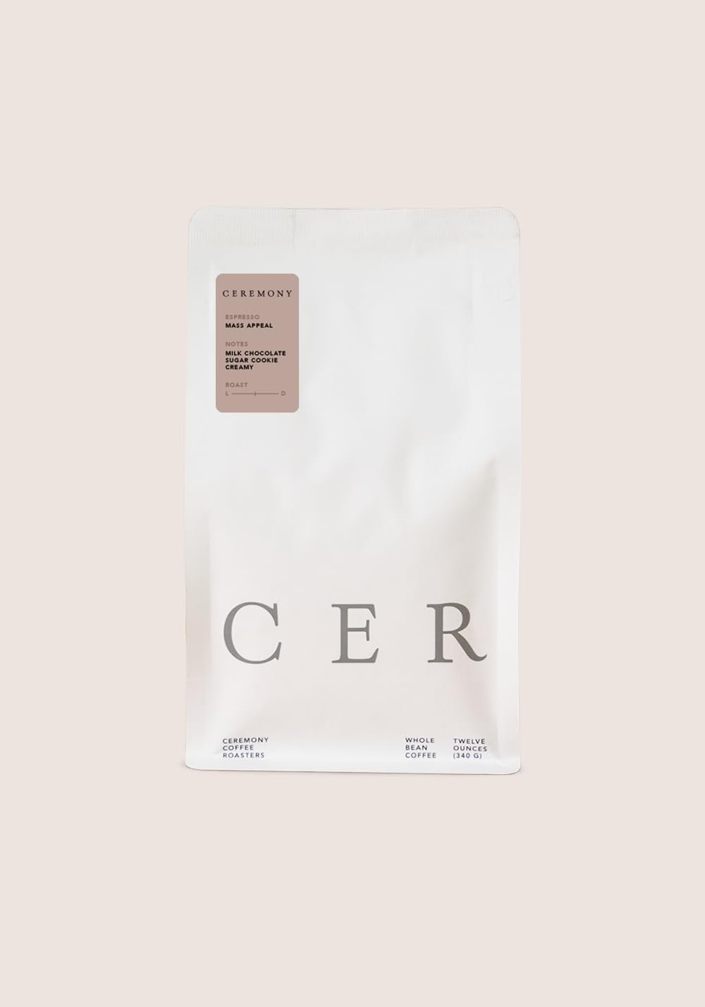 Ceremony Coffee Roasters - Espresso Variety Pack - Specialty Whole Bean Coffee Mass Appeal & Destroyer Espresso Blends- 2x12oz Bags (Whole Bean)