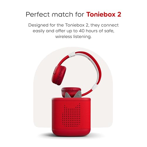 Image of Tonies Bluetooth Headphones - Sunset Red