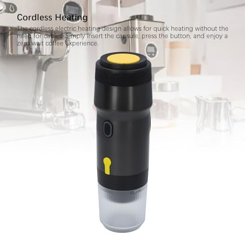 Cafetera portátil automática con sistema de presión 20bar miniatura 5