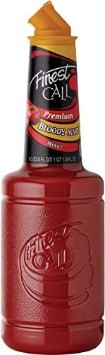 Finest Call Premium Bloody Mary Drink Mix, 1 Liter Bottle (33.8 Fl Oz), Individually Boxed