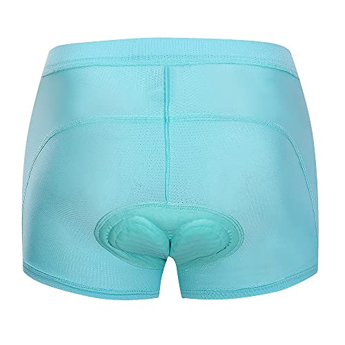 Tomshin Roupa íntima de ciclismo feminina 3D acolchoada malha respirável MTB bike ciclismo shorts sh