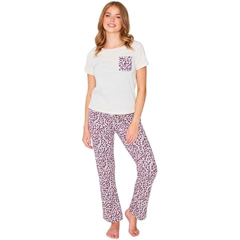 TURTLE Leopard Print Pyjama Set for Women Cover
