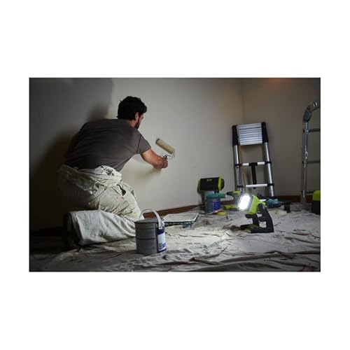 Pack RYOBI Projecteur LED 18V One+ 1800 lumens RLFD18 0 1 Batterie 5.0Ah 1 Chargeur rapide RC18120 150 - vue 3