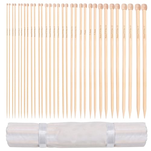 Curtzy Bamboo Knitting Needles Set