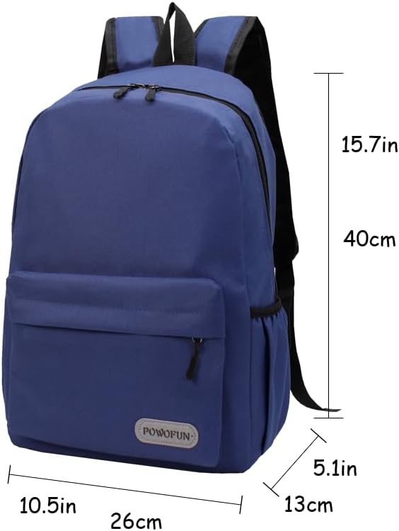 Miniatura 4 de Mochila para niños de 15 pulgadas, ligera, para escuela primaria, para jardín de infantes, mochila de viaje casual