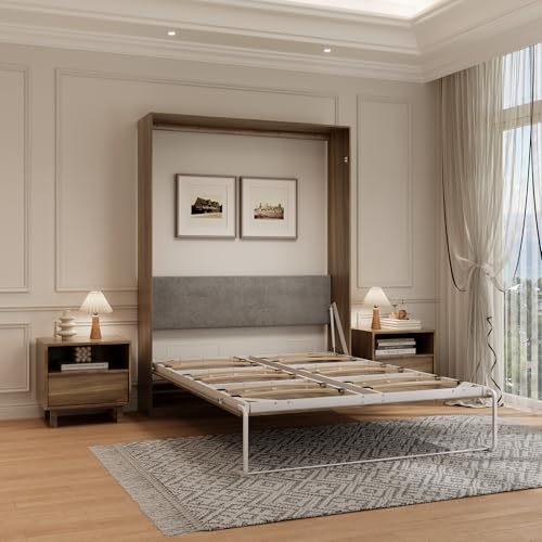 Queen Murphy Bed with Hydraulic Wall Mount