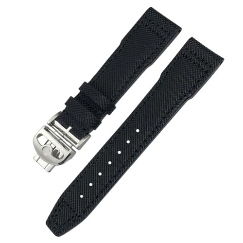 Bracelet montre cuir véritable 21mm pour remplacer le bracelet usé de votre IWC