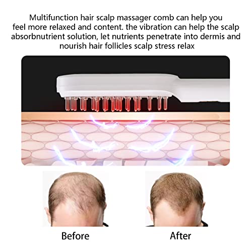 Sitoshar Scalp Applicator Comb,Scalp Massager Comb,for Men and Women Hair Loss,for Evenly Spread Hair Care Essential Oils on the Scalp,Suitable for Daily Hair Care for Thinning Hair and Hair Loss - Image 5