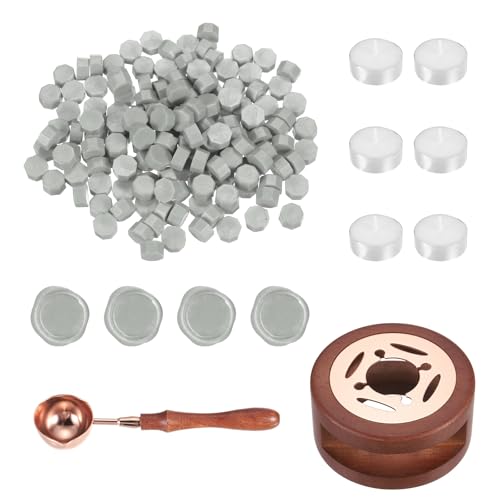 Cachet de cire pour enveloppe et lettre : kit créatif complet PATIKIL