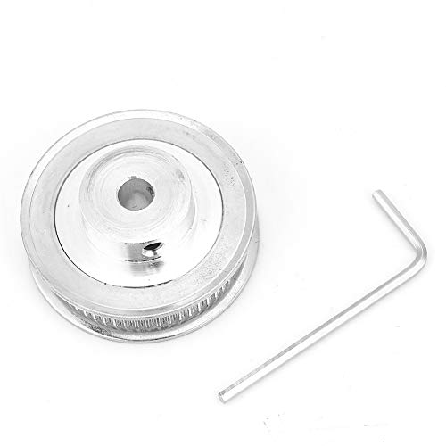 GT2 Synchronrad, 2GT 60 Zähne Zahnriemenscheibe Bohrung 5/6,35/8/10/12 mm für 6 mm breiten Zahnriemen für 3D-Drucker(60 tooth hole 10mm) Cover