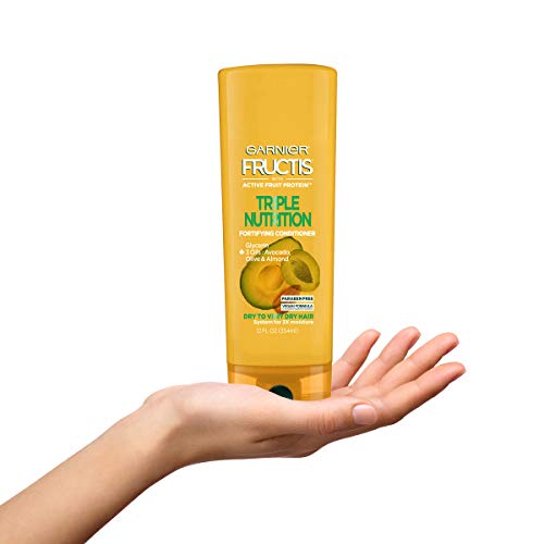 Garnier Hair Care Fructis Triple Nutrition Conditioner, 12 Fluid Ounce - Image 6