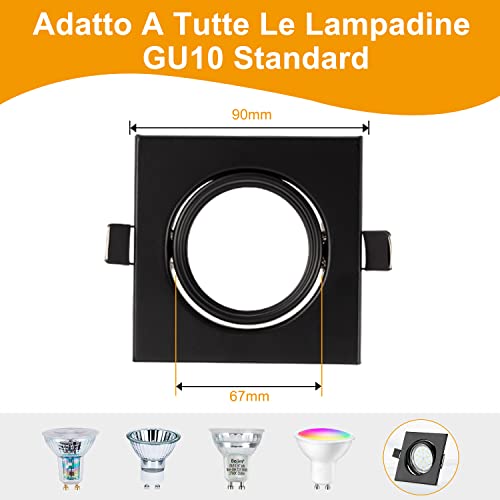 Bojim Faretti Led da Incasso per Cartongesso