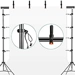 16Clips - 8Heavy Duty Spring Clips & 8Backdrop Clip Holders, Adjustable Elastic Nylon PhotoClips for Photography & Video Studio - Image 5
