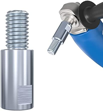 ABPF 2'' Airway Buff Extender, Steel Connecting Rod for Angle Grinder, 1'' Grinder Extension for Polisher，Angle Grinder Extension Shaft