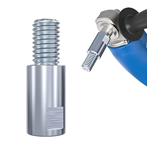 Abpf 2'' Airway Buff Extender, Steel Connecting Rod For Angle Grinder, 1'' Grinder Extension For Polisher，Angle Grinder Extension Shaft #TOP2