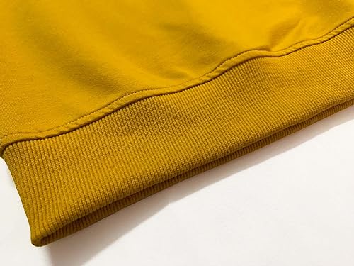 Mrocioa Moletom infantil de Halloween para meninos e meninas de 2 a 7 anos, Turquia-amarelo, 2 Anos