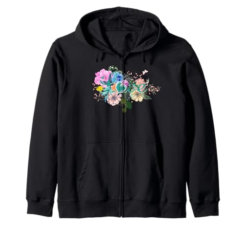 Girls Love Spring Best Fun Regalo de cumpleaños Gráfico Amor Sudadera con Capucha