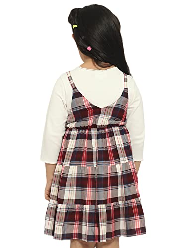Image of Nautinati Cotton Dress for Kids Girls Mini Casual