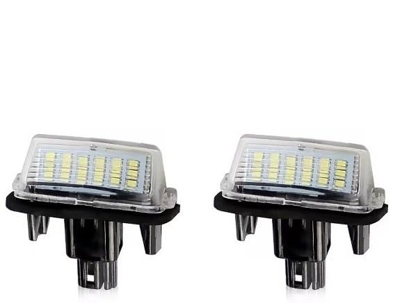 Luz de matrícula para Toyota Esquire plafón de alta durabilidad 2 piezas