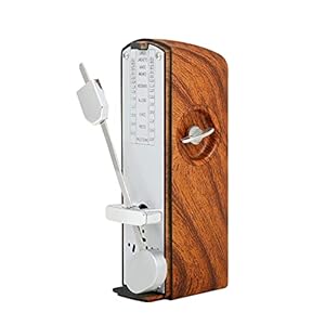 NC Instrument Mechanische Metronoom, Universele Wind Up Metronoom, ABS+Metaal, Nauwkeurige Timing Master the Ritme, voor…