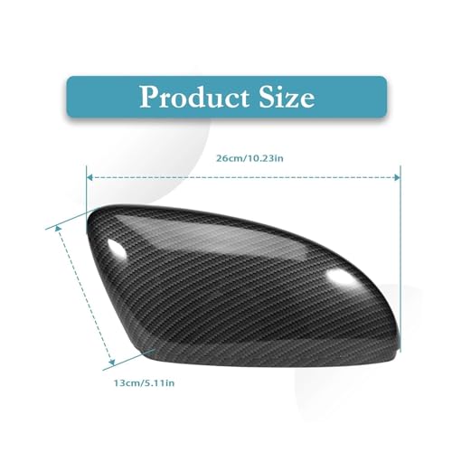 Coques rétroviseurs Passat CC Beetle Bora Scirocco carbone - 6