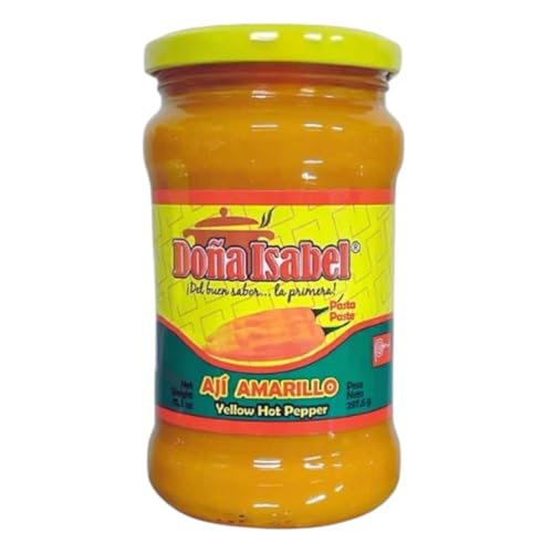 DONA ISABEL AJI AMARILLO 297.6g - �C�G���[�z�b�g�y�b�p�[�y�[�X�g - Yellow Hot Pepper Paste Dona Isabel peru (x 1pc)