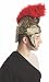 Forum Novelties Roman Gladiator Warrior Gold Red Costume Helmet