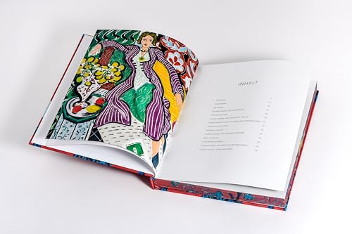 Henri Matisse: Meisterwerke. Kunst groß im Bild - Seine Hauptwerke in einer attraktiven Leinenausgabe mit Motiv-Farbschnitt und sechs opulenten Ausklapptafeln – vue 2