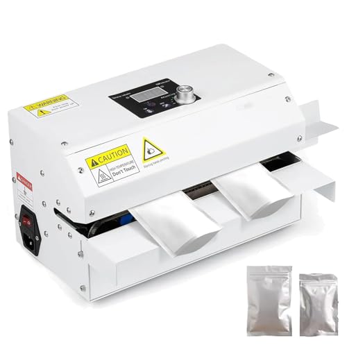 Machine De Scellage De Plastique Horizontale Robuste avec Température Et Vitesse Réglables pour Les Petites Entreprises Et Les Cuisines Domestiques